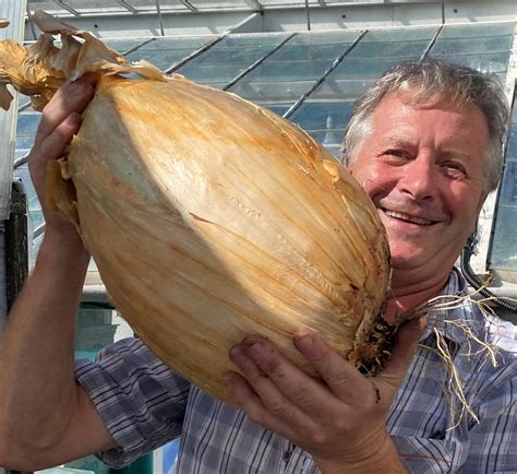 Gardener Receives World Record For Biggest Onion Ever Your Harrogate