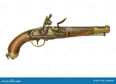 Flintlockpistole Stockfoto Bild Von Waffe Pistole Gewehr