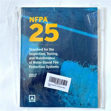 Nfpa Standard For The Inspection Testing And Maintenance Of