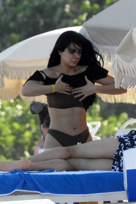 Emeraude Toubia Spotted In A Bikini While Relaxing On The Beach In