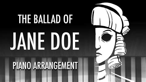 Ride The Cyclone The Ballad Of Jane Doe Piano Arrangement YouTube