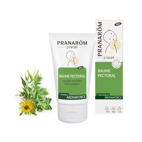 Pranar M Aromaforce Junior Baume Pectoral Bio Et Vegan Ml