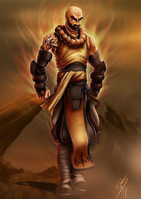 Diablo 3 - monk by koyote974 on DeviantArt