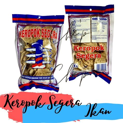 Keropok Ikan Segera Cap Malaysia Paket Gram Lazada