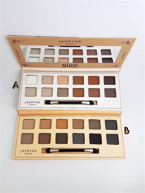 Paletas De Sombras Nude Jasmyne V Disponivel Cor A Ou B R