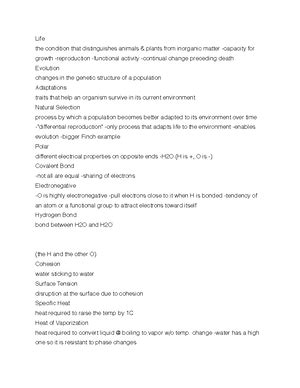 BIOL 110 Learning Guide For Tutorial 6 Eukaryotic Cells BIOL 110