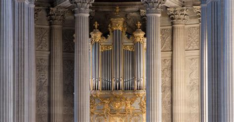 The Great Organ Of The Royal Chapel Palace Of Versailles