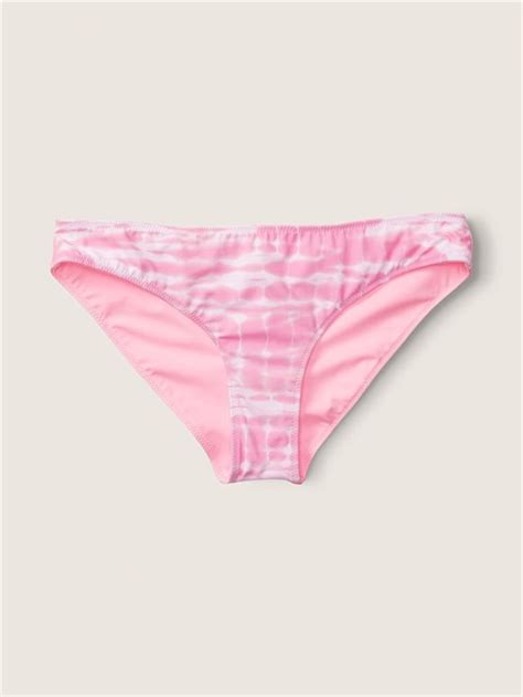Çift Taraflı Bikini Altı Pembe Papatya Batik VS Victoria s Secret PINK