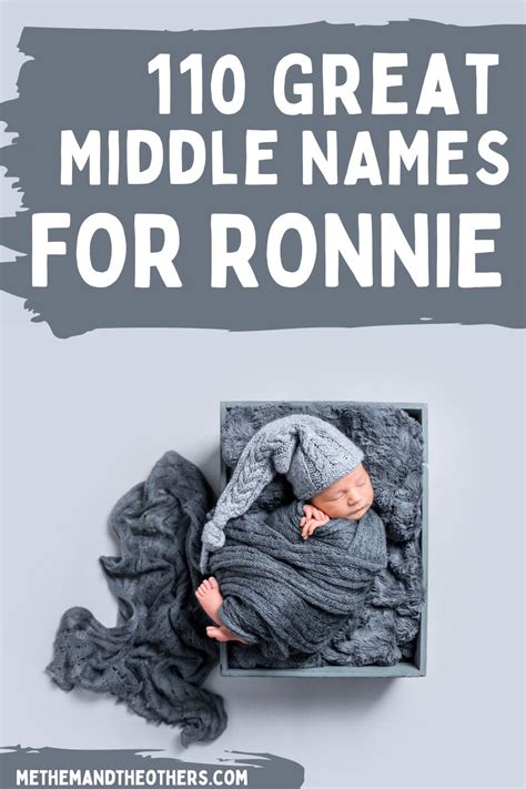 Middle Names For Ronnie Brilliant Suggestions