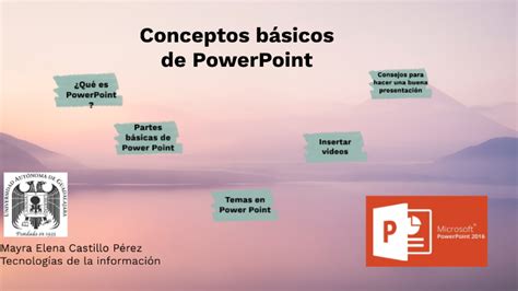 conceptos básicos de powerpoint by Mayra Elena Castillo Pérez on Prezi