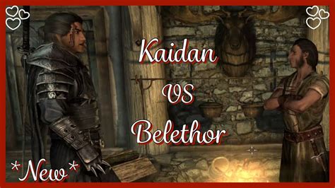 Kaidan Tells Belethor Off NEW Immersive Kaidan SKYRIM YouTube