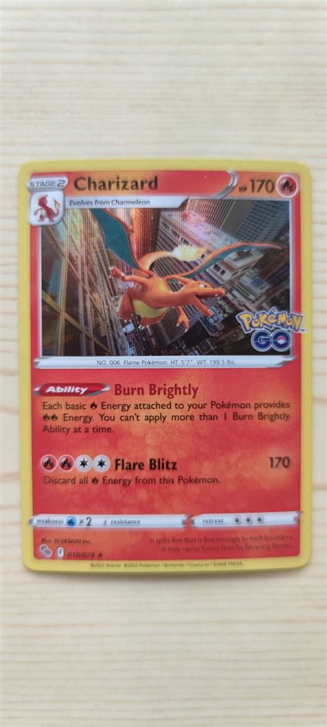 Charizard Pokémon GO Holo Rare Pokémon Köp på Tradera 625180842