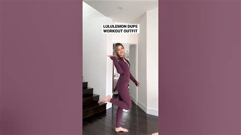 Lululemon Dupe Amazon Workout Outfit And Gym Ootd Inspo Amazonfashion Affordablefashion