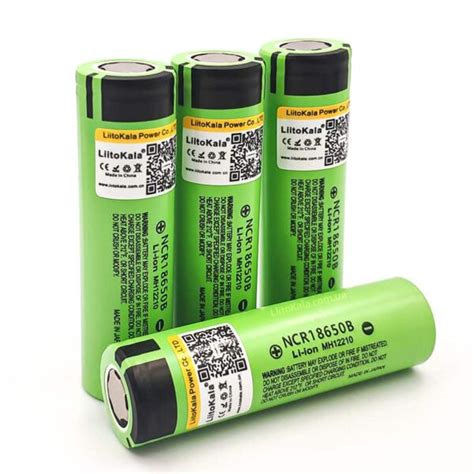 2024 Аккумулятор 18650 Liitokala Lii 34b 3400mah Ncr18650b 6a Ua