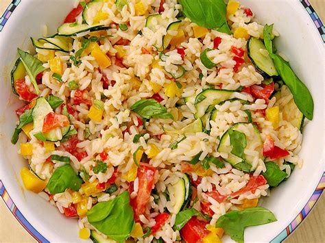 Sommerlich Leichter Reissalat Von Calorine Chefkoch