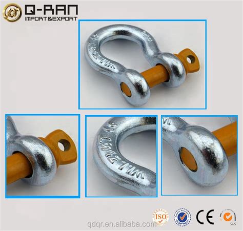 Adjustable Shackle With Clevis Pindrop Forged Adjustable Shackle With