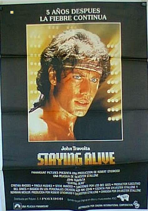 STAYING ALIVE - 1983Dir SYLVESTER STALLONECast: JOHN TRAVOLTACYNTHIA ...