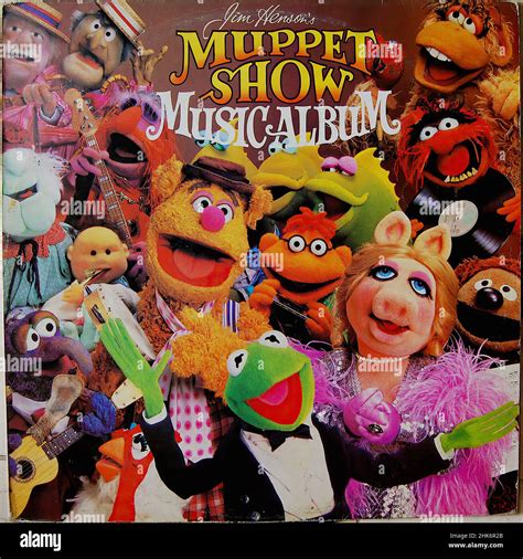 Vintage vinyl record cover - Childrens - The Muppet Show Music Album ...