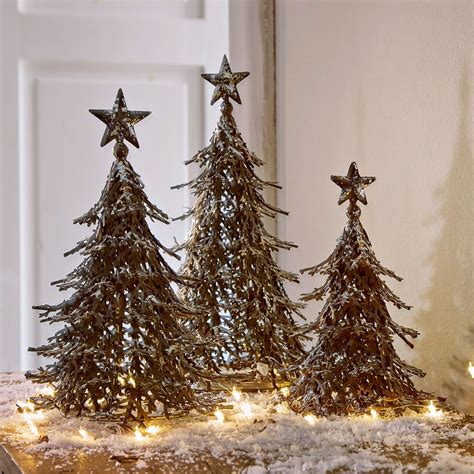 Lot De 3 Sapins Décoratifs Tennie Loberon