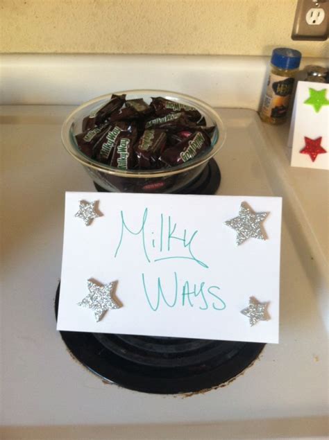 Space Themed Party Food Ideas Menu Milky Ways Milky Ways Birthday