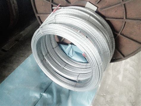 Durable Galvanised Steel Wire Tower Guy Wire 900 1720 Mpa Tensile