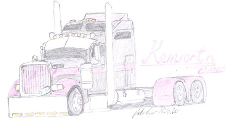 Kenworth W900 Coloring Pages Coloring Pages