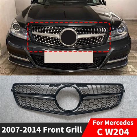 Upgrade Sport Refit Diamant Stil Vorderen Haube Sto Stange Grille Grill