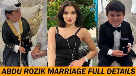 Abdu Rozik Wife Name Who Is Amira Abdu Roziks Bride To Be Will