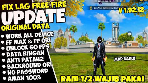 Config Fix Lag Free Fire Update Config Anti Patah Ram Gb