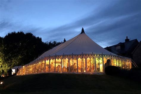 Traditional Canvas Marquee Hire White Horse Marquees