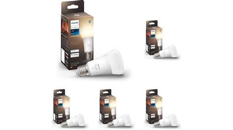 Votre lot de 5 ampoules connectées Philips Hue White à 54 en Soldes