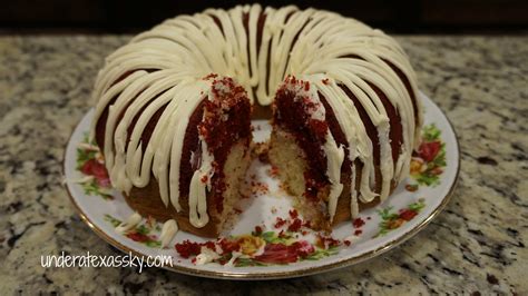 Two Flavor Bundt Cake Under A Texas Sky