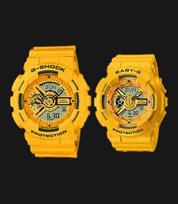 Casio G Shock SLV 22A 9ADR Honey Themed Summer Lovers Digital Analog