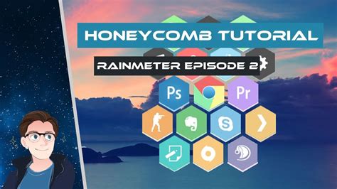 Honeycomb Complete Setup Tutorial Rainmeter Ep 2 Custom Icons