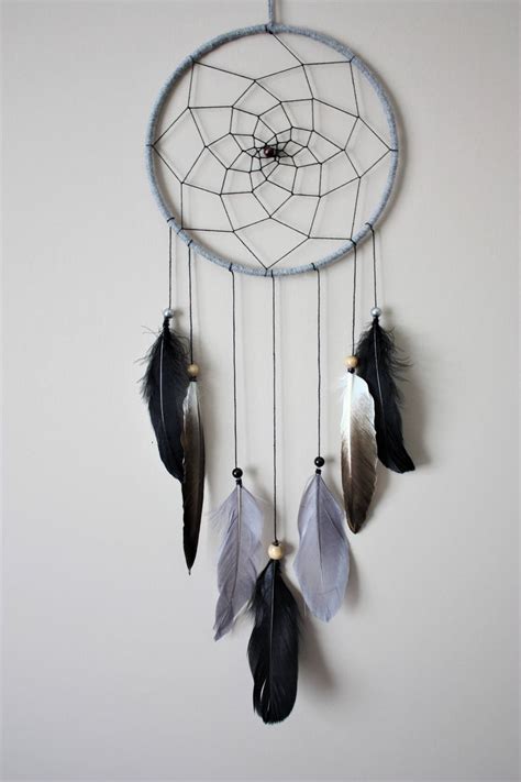 Small Dream Catcher Wall Hanging Feather Dreamcatcher Woodland Etsy