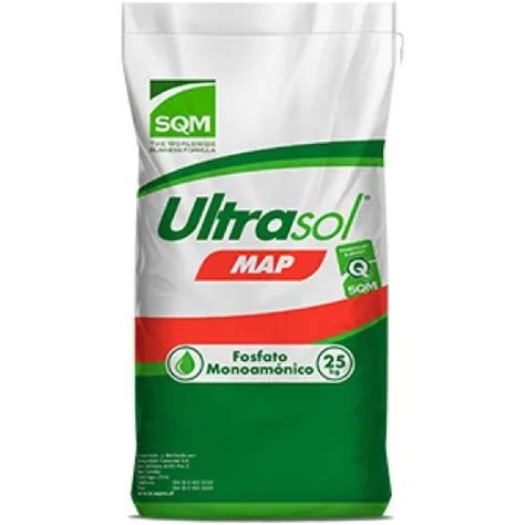 25kg Fosfato Monoamonico Map Fertil Soluble 12 61 0