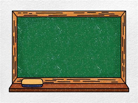 How To Draw A Chalkboard Helloartsy