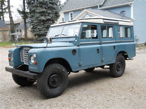 1972 Land Rover Series Iii 109 Station Wagon Classic Land Rover Other