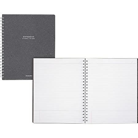 AT A GLANCE Signature Collection Twin Wire Notebook 8 34 X 11 Legal