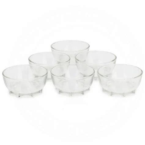 Glass Snacks Serving Bowl Set Capacity 200 Ml At Rs 5 Piece In