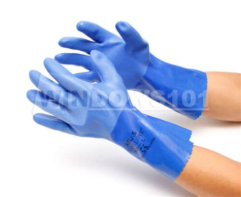 Atlas Showa 660 Vinyl Oil And Chemical Resistant Work Glove Any Size Free