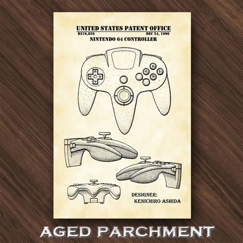 Nintendo 64 Controller Layout