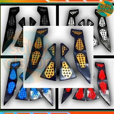 Jual Karpet Panel Karet Pijakan Kaki Bordes Dek NMAX 2015 2016 2017