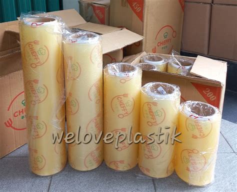 Jual Plastik Wraping Cheffy Plastik Wrap 45 Cm X 500 M Food Grade Di