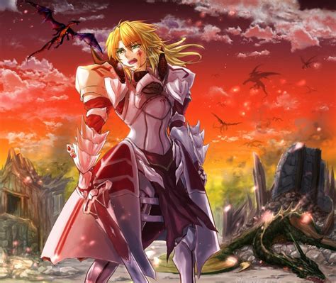 Mordred And Mordred Fate And 1 More Drawn By Yado Danbooru