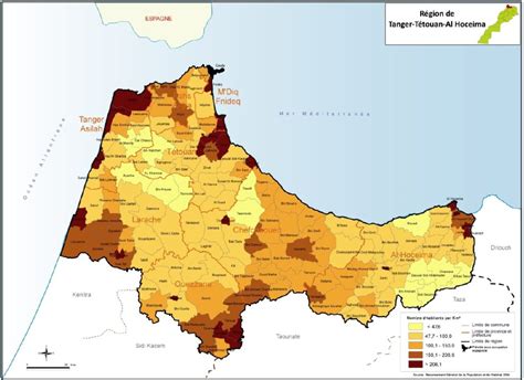 Population et démographie de Tanger Tétouan Al Hoceïma