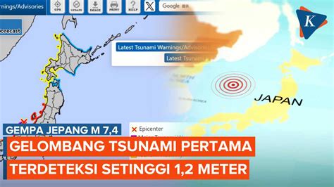 Gempa M 7,4 Landa Jepang, Ada Peringatan Tsunami