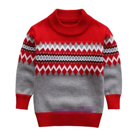 Knitted Sweater For Boys 2015 Autumn Winter Boy Sweater Children