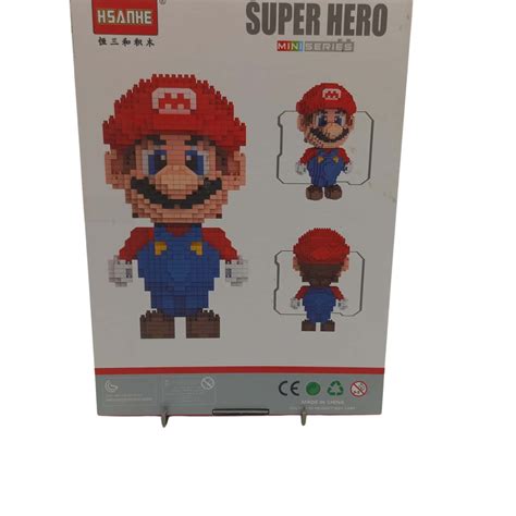 Hsanhe Super Hero Mini Series Mini Blocks Mario