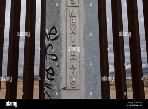 Border Wall on USA-Mexico border between Ciudad Juarez, Chihuahua and ...